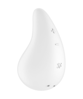 SATISFYER - DEW DROP VIBRADOR LAY-ON BLANCO
