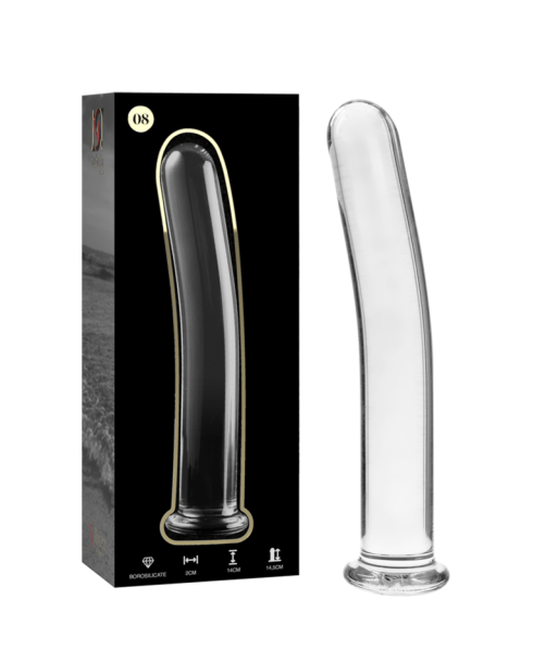 NEBULA SERIES BY IBIZA - MODELO 8 DILDO CRISTAL TRANSPARENTE 14.5 CM -O- 2 CM NEBULA SERIES BY IBIZA - MODELO 8 DILDO CRISTAL TRANSPARENTE 14.5 CM -O- 2 CM