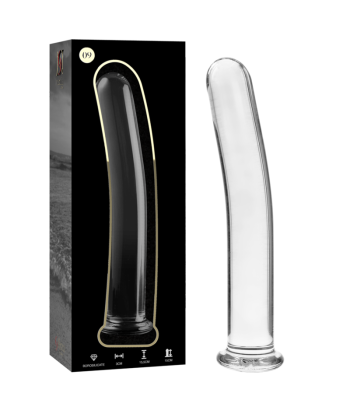 NEBULA SERIES BY IBIZA - MODELO 9 DILDO CRISTAL TRANSPARENTE 15.5 CM -O- 2.5 CM
