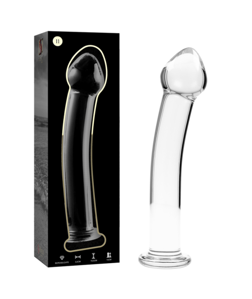 NEBULA SERIES BY IBIZA - MODELO 11 DILDO CRISTAL TRANSPARENTE 16 CM -O- 3 CM NEBULA SERIES BY IBIZA - MODELO 11 DILDO CRISTAL TRANSPARENTE 16 CM -O- 3 CM