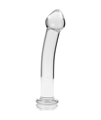 NEBULA SERIES BY IBIZA - MODELO 11 DILDO CRISTAL TRANSPARENTE 16 CM -O- 3 CM
