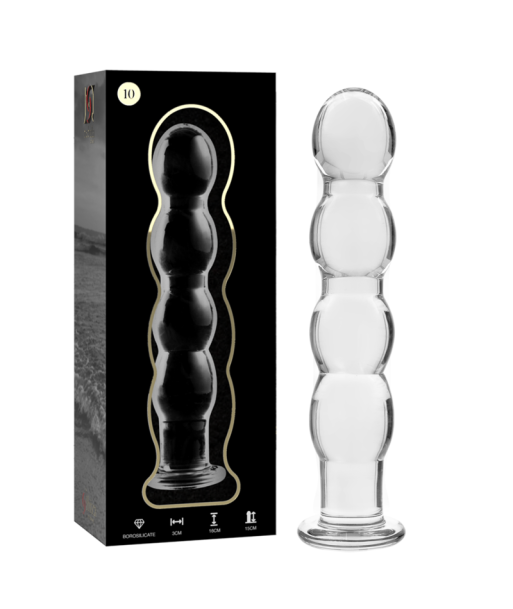 NEBULA SERIES BY IBIZA - MODELO 10 DILDO CRISTAL TRANSPARENTE 16.5 CM -O- 3.5 CM NEBULA SERIES BY IBIZA - MODELO 10 DILDO CRISTAL TRANSPARENTE 16.5 CM -O- 3.5 CM