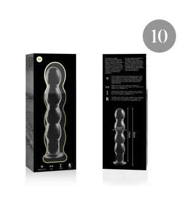 NEBULA SERIES BY IBIZA - MODELO 10 DILDO CRISTAL TRANSPARENTE 16.5 CM -O- 3.5 CM