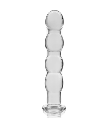 NEBULA SERIES BY IBIZA - MODELO 10 DILDO CRISTAL TRANSPARENTE 16.5 CM -O- 3.5 CM
