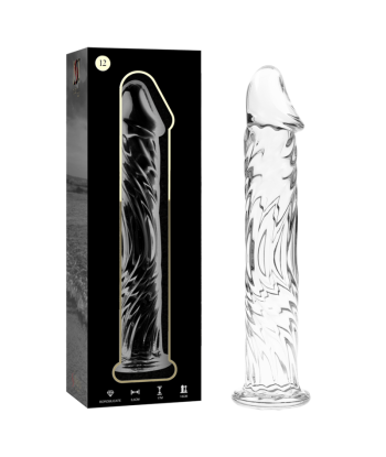 NEBULA SERIES BY IBIZA - MODELO 12 DILDO CRISTAL TRANSPARENTE 17 CM -O- 3.5 CM