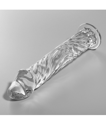 NEBULA SERIES BY IBIZA - MODELO 12 DILDO CRISTAL TRANSPARENTE 17 CM -O- 3.5 CM