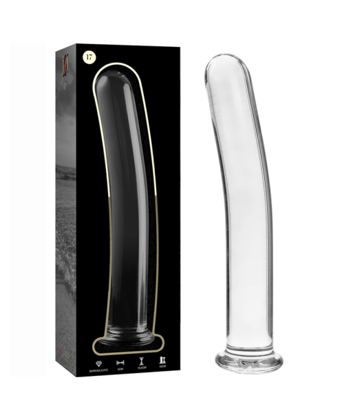 NEBULA SERIES BY IBIZA - MODELO 17 DILDO CRISTAL TRANSPARENTE 18.5 CM -O- 3 CM NEBULA SERIES BY IBIZA - MODELO 17 DILDO CRISTAL TRANSPARENTE 18.5 CM -O- 3 CM