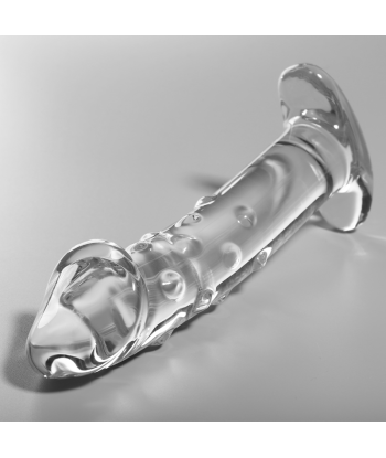 NEBULA SERIES BY IBIZA - MODELO 19 DILDO CRISTAL TRANSPARENTE 18.5 CM -O- 4 CM