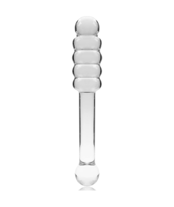 NEBULA SERIES BY IBIZA - MODELO 20 DILDO CRISTAL TRANSPARENTE 20.5 CM -O- 3 CM