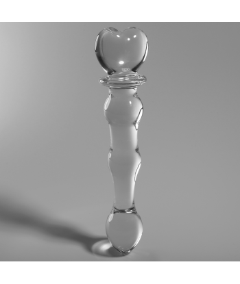 NEBULA SERIES BY IBIZA - MODELO 21 DILDO CRISTAL TRANSPARENTE 20.5 CM -O- 3.5 CM