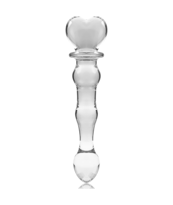 NEBULA SERIES BY IBIZA - MODELO 21 DILDO CRISTAL TRANSPARENTE 20.5 CM -O- 3.5 CM