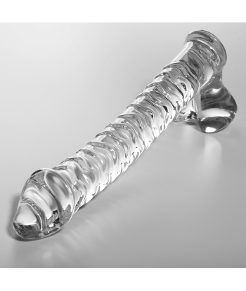 NEBULA SERIES BY IBIZA - MODELO 23 DILDO CRISTAL TRANSPARENTE 21.5 CM -O- 4 CM