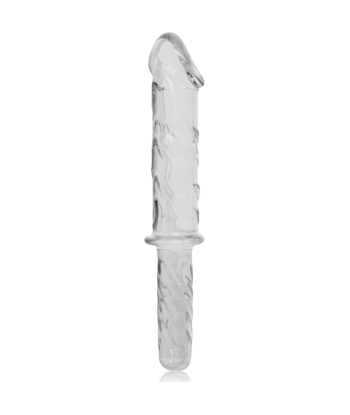 NEBULA SERIES BY IBIZA - MODELO 24 DILDO CRISTAL TRANSPARENTE 28.5 CM -O- 5 CM