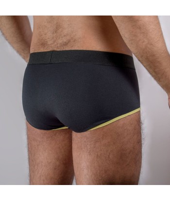 MACHO - MS24A CALZONCILLO BRIEF DARK AMARILLO S