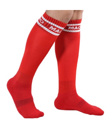 MACHO - CALCETINES LARGOS TALLA ÚNICA ROJO