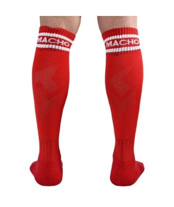 MACHO - CALCETINES LARGOS TALLA ÚNICA ROJO