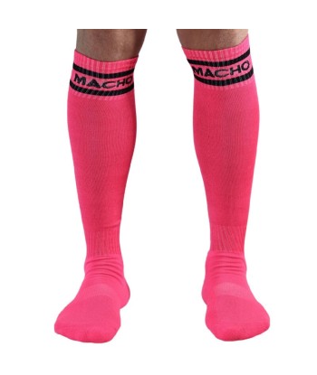 MACHO - CALCETINES LARGOS TALLA ÚNICA ROJO
