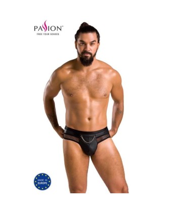 PASSION - 030 SLIP ABIERTO TOM NEGRO S-M
