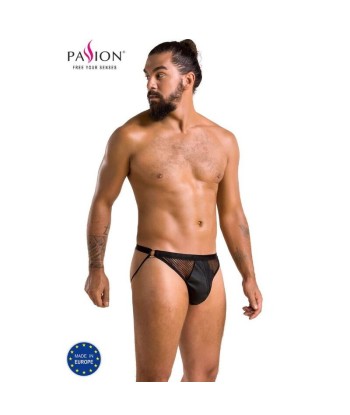 PASSION - 034 SLIP OPEN LUKE NEGRO S-M