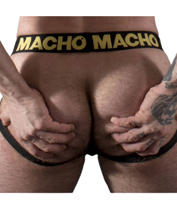 MACHO - MX25AC JOCK CUERO AMARILLO S