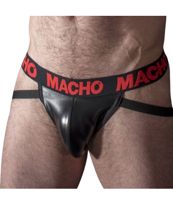 MACHO - MX25RC JOCK CUERO ROJO S