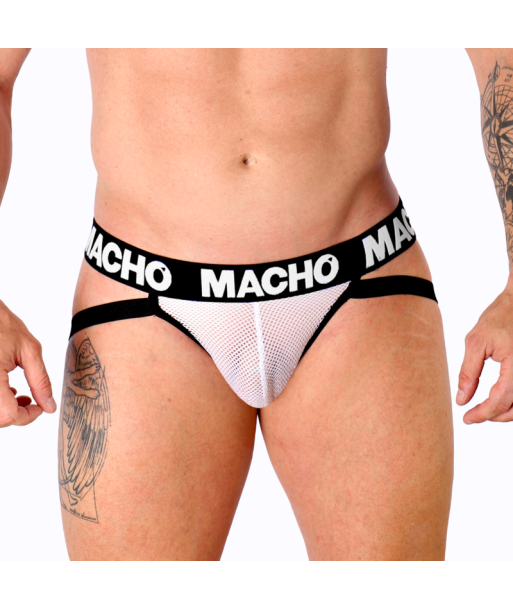 MACHO - MX26X1 JOCK REJILLA BLANCO S MACHO - MX26X1 JOCK REJILLA BLANCO S