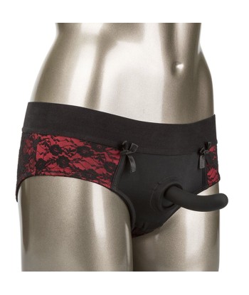 CALEXOTICS - SCANDAL SET DE BRAGUITAS SIN ENTREPIERNAS CON DILDO TALLA S-M