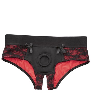 CALEXOTICS - SCANDAL SET DE BRAGUITAS SIN ENTREPIERNAS CON DILDO TALLA S-M