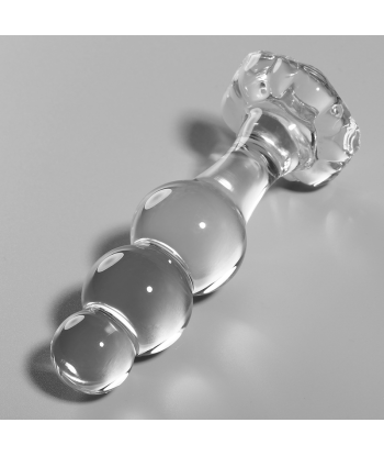 NEBULA SERIES BY IBIZA - MODELO 1 PLUG CRISTAL TRANSPARENTE 10.5 CM -O- 3 CM