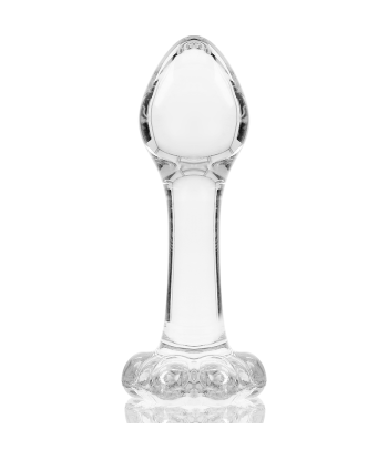 NEBULA SERIES BY IBIZA - MODELO 2 PLUG CRISTAL TRANSPARENTE 11 CM -O- 3.5 CM