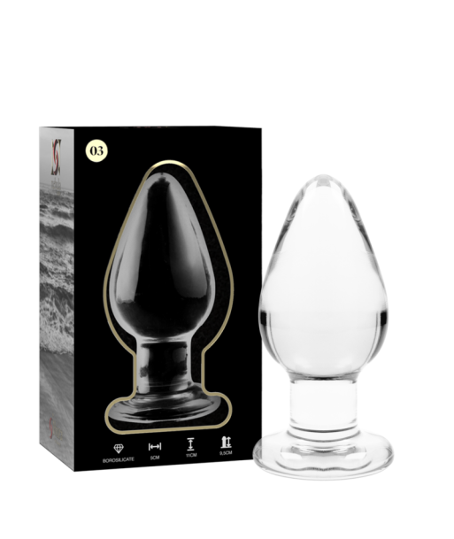 NEBULA SERIES BY IBIZA - MODELO 3 PLUG CRISTAL TRANSPARENTE 11 CM -O- 5 CM NEBULA SERIES BY IBIZA - MODELO 3 PLUG CRISTAL TRANSPARENTE 11 CM -O- 5 CM