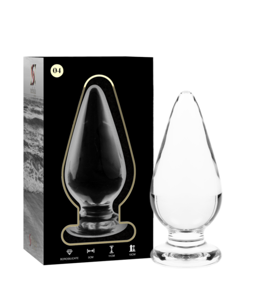 NEBULA SERIES BY IBIZA - MODELO 4 PLUG CRISTAL TRANSPARENTE 11 CM -O- 5 CM NEBULA SERIES BY IBIZA - MODELO 4 PLUG CRISTAL TRANSPARENTE 11 CM -O- 5 CM