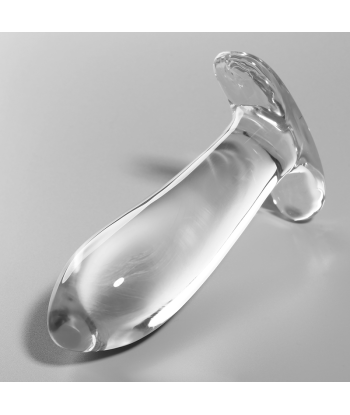 NEBULA SERIES BY IBIZA - MODELO 5 PLUG CRISTAL TRANSPARENTE 12.5 CM -O- 3.5 CM