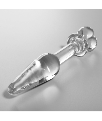 NEBULA SERIES BY IBIZA - MODELO 7 PLUG CRISTAL TRANSPARENTE 13.5 CM -O- 3 CM