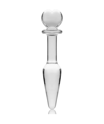 NEBULA SERIES BY IBIZA - MODELO 7 PLUG CRISTAL TRANSPARENTE 13.5 CM -O- 3 CM