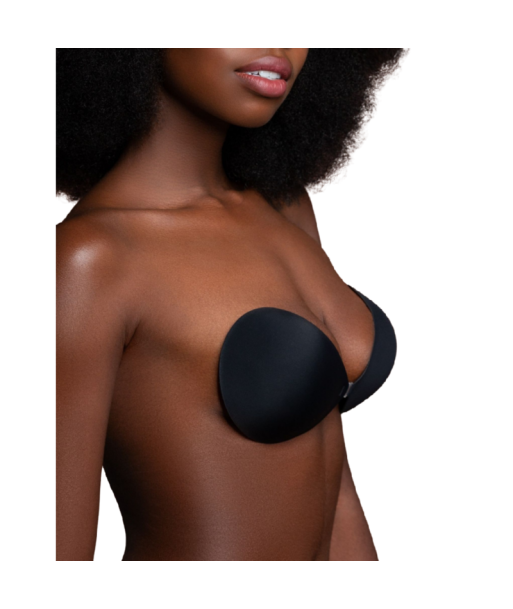 BYE-BRA - SUJETADOR INVISIBLE NEGRO COPA A