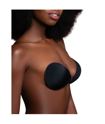 BYE-BRA - SUJETADOR INVISIBLE NEGRO COPA A