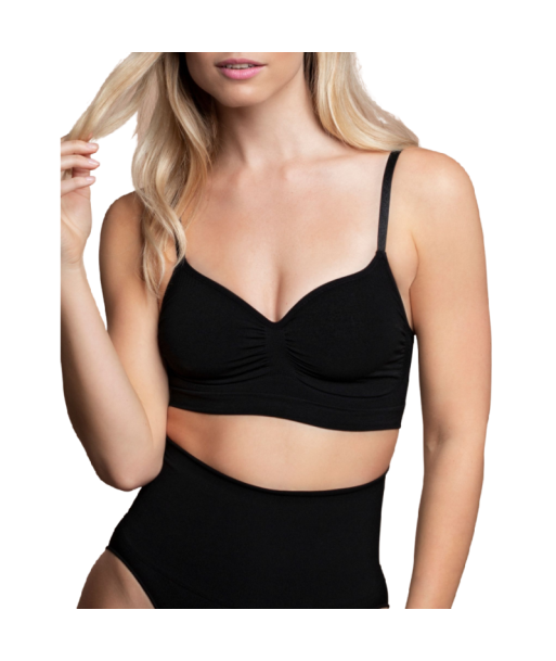 BYE-BRA - MEDIUM CONTROL SUJETADOR SIN COSTURAS NEGRO TALLA S BYE-BRA - MEDIUM CONTROL SUJETADOR SIN COSTURAS NEGRO TALLA S