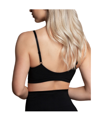 BYE-BRA - MEDIUM CONTROL SUJETADOR SIN COSTURAS NEGRO TALLA S
