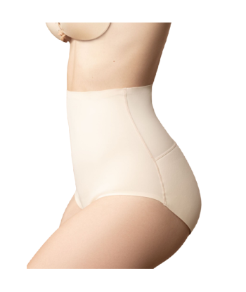 BYE-BRA - PANTIES ALTOS CON RELLENO NALGAS TALLA S