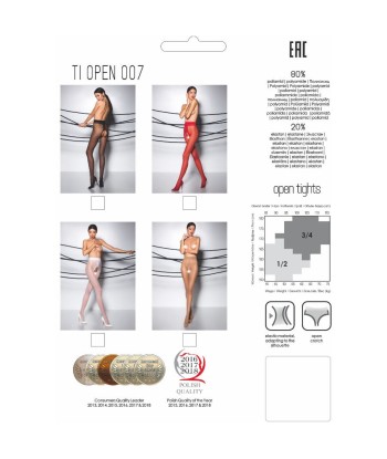PASSION - TIOPEN 007 MEDIAS BLANCO 1-2 20 DEN