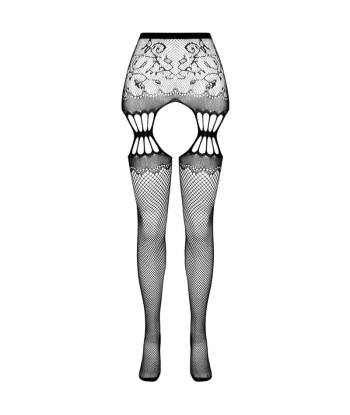 PASSION - S027 MEDIAS CON LIGUERO NEGRO TALLA ÚNICA