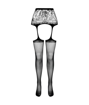 PASSION - S028 MEDIAS CON LIGUERO NEGRO TALLA ÚNICA
