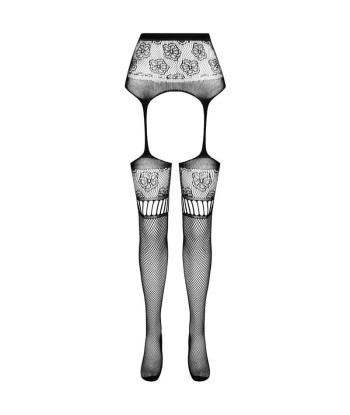 PASSION - S030 MEDIAS CON LIGUERO NEGRO TALLA ÚNICA
