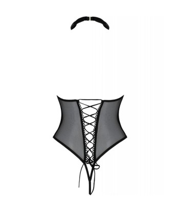 PASSION - TRISHA BODY ABIERTO NEGRO S-M